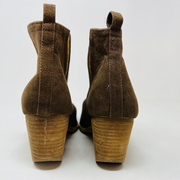 A Rider Girl Ankle Boot Shootie Bootie Metal Tipped Brown - 38 - Picture 2 of 8